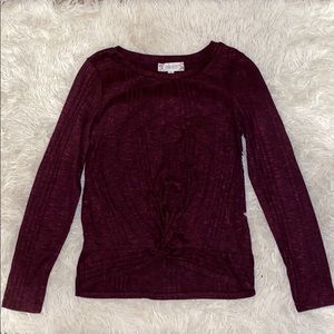 Pink Rose long sleeve blouse size S